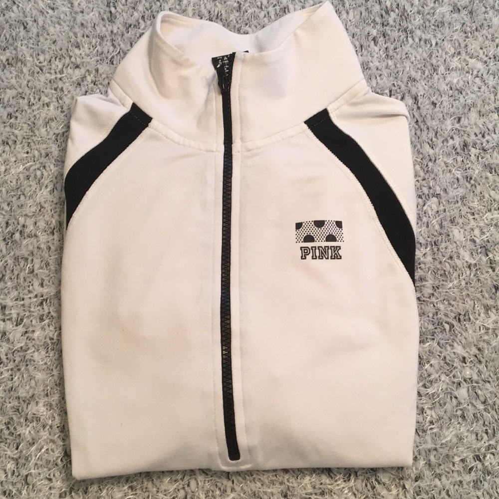 PINK quarter zip sweatshirt